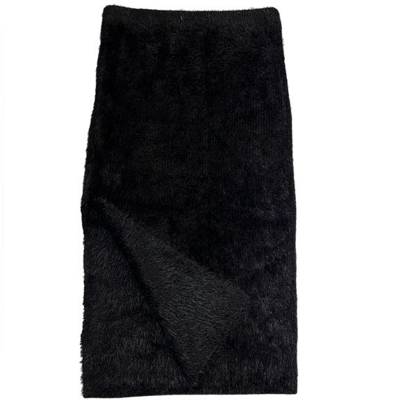 NWOT House Of Harlow Midi Fuzzy Knit Skirt - Picture 12 of 16